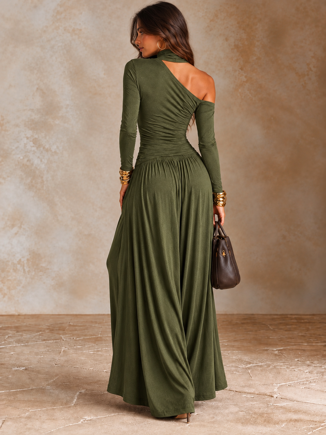 ÉLORA | Vestido Largo Asimétrico